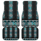 Paua Shell Taniko Pattern Aotearoa Car Mats Niho Taniwha Mix Poutama