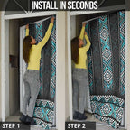 Paua Shell Taniko Pattern Aotearoa Door Cover Niho Taniwha Mix Poutama - Aussie Hoodie