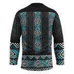 Paua Shell Taniko Pattern Aotearoa Hockey Jersey Niho Taniwha Mix Poutama - Aussie Hoodie