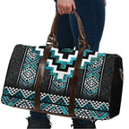Paua Shell Taniko Pattern Aotearoa Travel Bag Niho Taniwha Mix Poutama - Aussie Hoodie