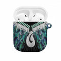 Aotearoa Korowai Motif AirPods Case Hei Matau Poutama Maori Pattern - Aussie Hoodie