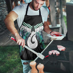 Aotearoa Korowai Motif Apron Hei Matau Poutama Maori Pattern - Aussie Hoodie