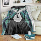 Aotearoa Korowai Motif Blanket Hei Matau Poutama Maori Pattern
