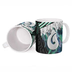 Aotearoa Korowai Motif Ceramic Mug Hei Matau Poutama Maori Pattern - Aussie Hoodie