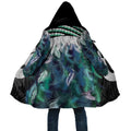 Aotearoa Korowai Motif Cloak Hei Matau Poutama Maori Pattern - Aussie Hoodie