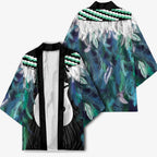 Aotearoa Korowai Motif Kimono Hei Matau Poutama Maori Pattern - Aussie Hoodie
