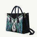 Aotearoa Korowai Motif Leather Bag Hei Matau Poutama Maori Pattern - Aussie Hoodie