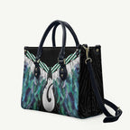 Aotearoa Korowai Motif Leather Bag Hei Matau Poutama Maori Pattern - Aussie Hoodie