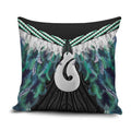 Aotearoa Korowai Motif Pillow Cover Hei Matau Poutama Maori Pattern - Aussie Hoodie
