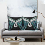 Aotearoa Korowai Motif Pillow Cover Hei Matau Poutama Maori Pattern - Aussie Hoodie