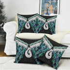 Aotearoa Korowai Motif Pillow Cover Hei Matau Poutama Maori Pattern - Aussie Hoodie