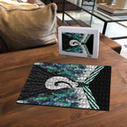 Aotearoa Korowai Motif Puzzle Hei Matau Poutama Maori Pattern - Aussie Hoodie