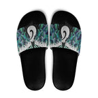 Aotearoa Korowai Motif Slide Sandals Hei Matau Poutama Maori Pattern - Aussie Hoodie
