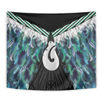 Aotearoa Korowai Motif Tapestry Hei Matau Poutama Maori Pattern