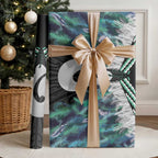 Aotearoa Korowai Motif Wrapping Paper Hei Matau Poutama Maori Pattern - Aussie Hoodie