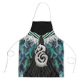 Aotearoa Korowai Motif Apron Hei Manaia Poutama Maori Pattern - Aussie Hoodie