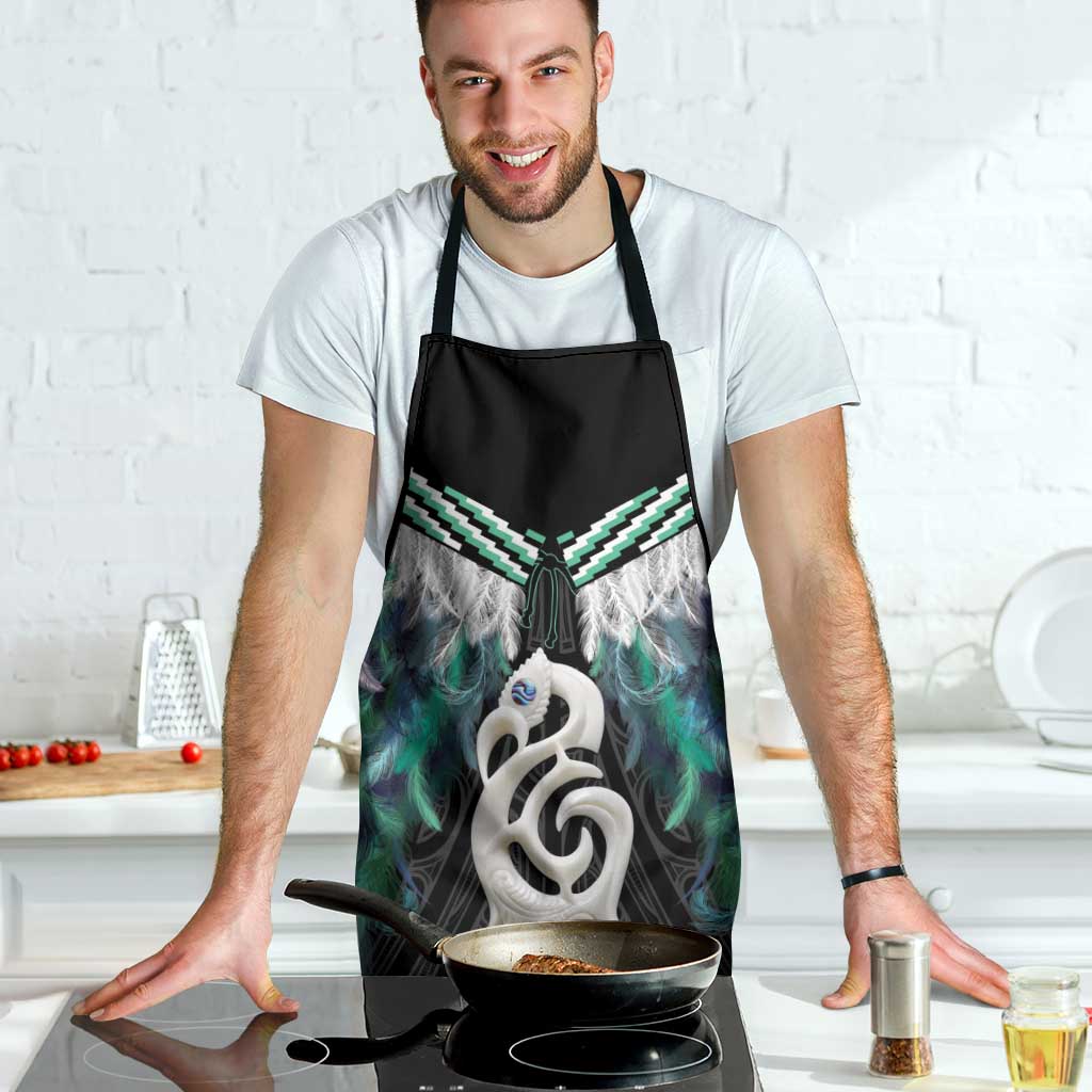 Aotearoa Korowai Motif Apron Hei Manaia Poutama Maori Pattern - Aussie Hoodie