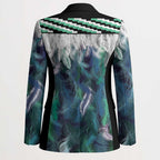 Aotearoa Korowai Motif Blazer Hei Manaia Poutama Maori Pattern - Aussie Hoodie