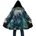 Aotearoa Korowai Motif Cloak Hei Manaia Poutama Maori Pattern - Aussie Hoodie
