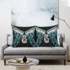 Aotearoa Korowai Motif Pillow Cover Hei Manaia Poutama Maori Pattern - Aussie Hoodie