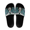 Aotearoa Korowai Motif Slide Sandals Hei Manaia Poutama Maori Pattern - Aussie Hoodie