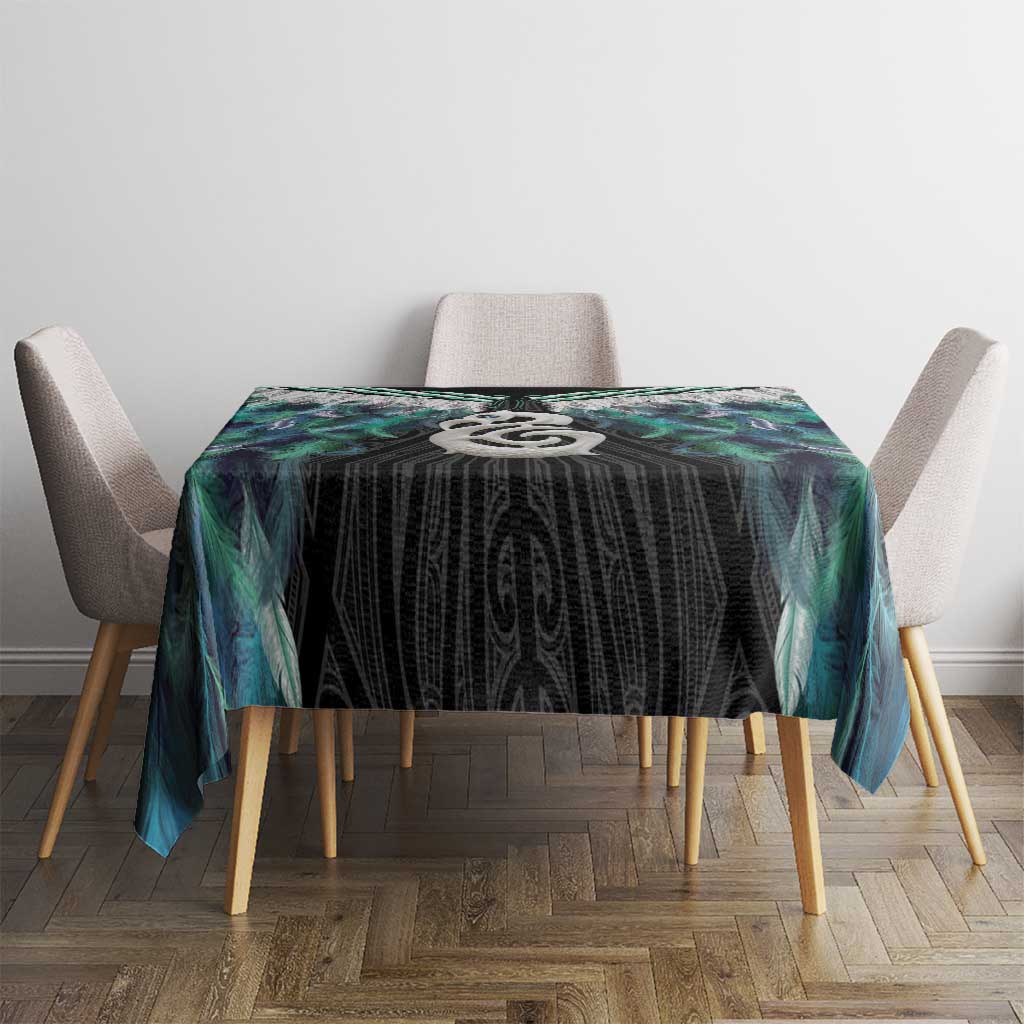 Aotearoa Korowai Motif Tablecloth Hei Manaia Poutama Maori Pattern
