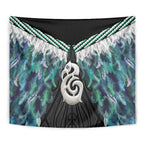 Aotearoa Korowai Motif Tapestry Hei Manaia Poutama Maori Pattern