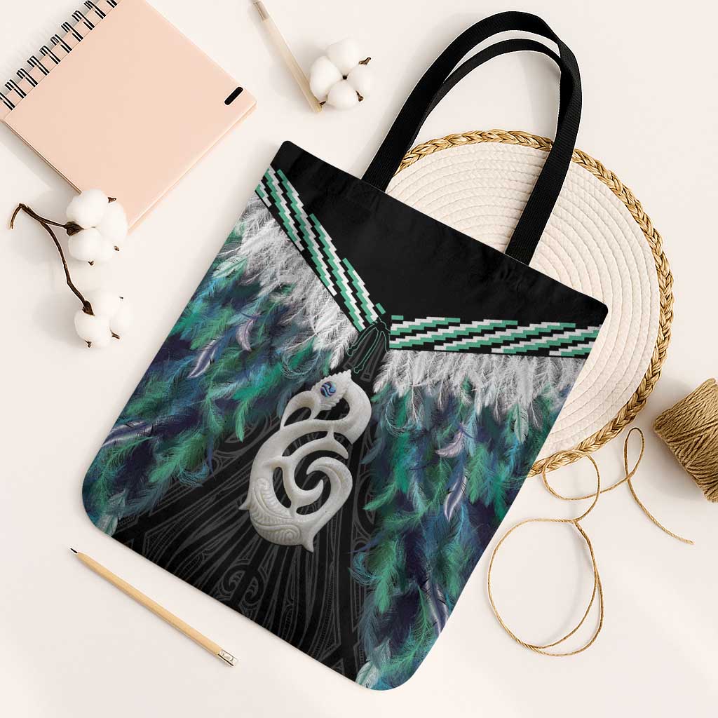 Aotearoa Korowai Motif Tote Bag Hei Manaia Poutama Maori Pattern - Aussie Hoodie