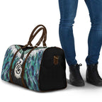 Aotearoa Korowai Motif Travel Bag Hei Manaia Poutama Maori Pattern - Aussie Hoodie
