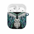 Aotearoa Korowai Motif AirPods Case Maori Wheku Poutama - Aussie Hoodie