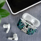 Aotearoa Korowai Motif AirPods Case Maori Wheku Poutama - Aussie Hoodie
