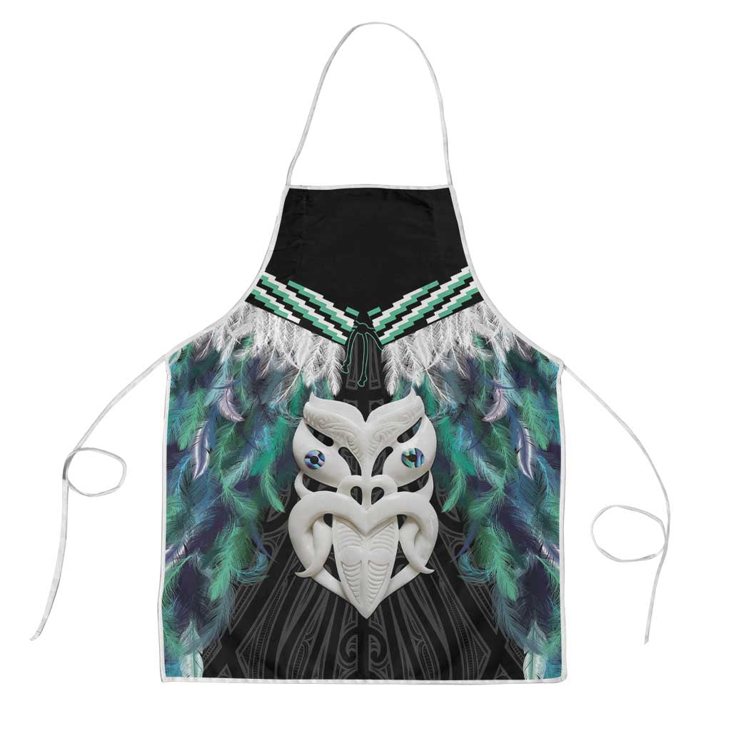 Aotearoa Korowai Motif Apron Maori Wheku Poutama - Aussie Hoodie
