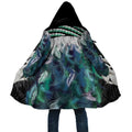 Aotearoa Korowai Motif Cloak Maori Wheku Poutama - Aussie Hoodie