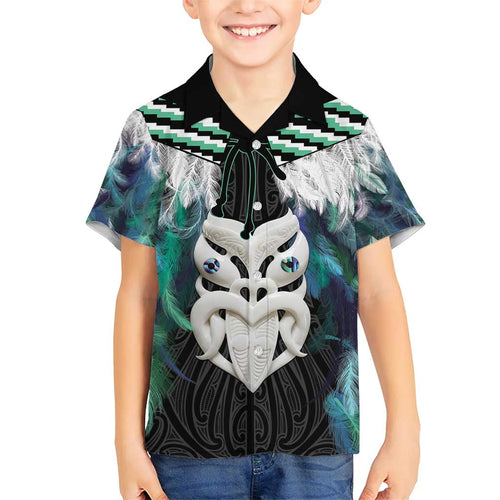 Aotearoa Korowai Motif Family Matching Short Sleeve Bodycon Dress and Hawaiian Shirt Maori Wheku Poutama