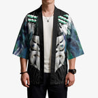 Aotearoa Korowai Motif Kimono Maori Wheku Poutama - Aussie Hoodie