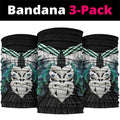Aotearoa Korowai Motif Neck Gaiter Maori Wheku Poutama - Aussie Hoodie