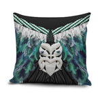 Aotearoa Korowai Motif Pillow Cover Maori Wheku Poutama - Aussie Hoodie