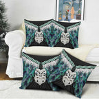 Aotearoa Korowai Motif Pillow Cover Maori Wheku Poutama - Aussie Hoodie