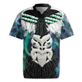 Aotearoa Korowai Motif Rugby Jersey Maori Wheku Poutama
