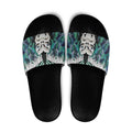 Aotearoa Korowai Motif Slide Sandals Maori Wheku Poutama - Aussie Hoodie
