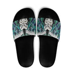 Aotearoa Korowai Motif Slide Sandals Maori Wheku Poutama - Aussie Hoodie