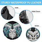 Aotearoa Korowai Motif Spare Tire Cover Maori Wheku Poutama