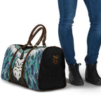 Aotearoa Korowai Motif Travel Bag Maori Wheku Poutama - Aussie Hoodie