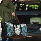 Aotearoa Korowai Motif Travel Bag Maori Wheku Poutama - Aussie Hoodie