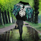Aotearoa Korowai Motif Umbrella Maori Wheku Poutama - Aussie Hoodie