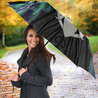 Aotearoa Korowai Motif Umbrella Maori Wheku Poutama - Aussie Hoodie