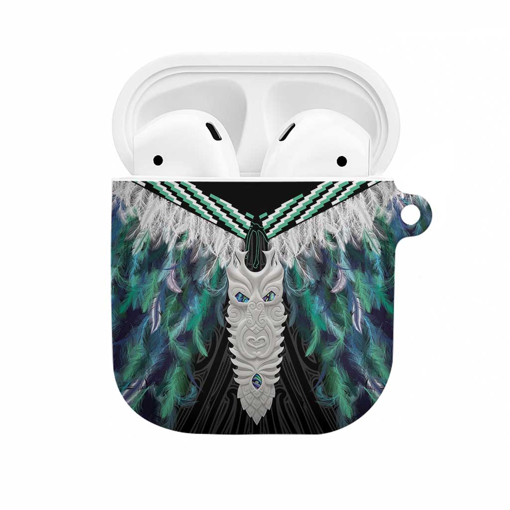 Aotearoa Korowai Motif AirPods Case Maori Tane Poutama - Aussie Hoodie