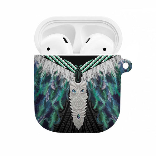 Aotearoa Korowai Motif AirPods Case Maori Tane Poutama - Aussie Hoodie