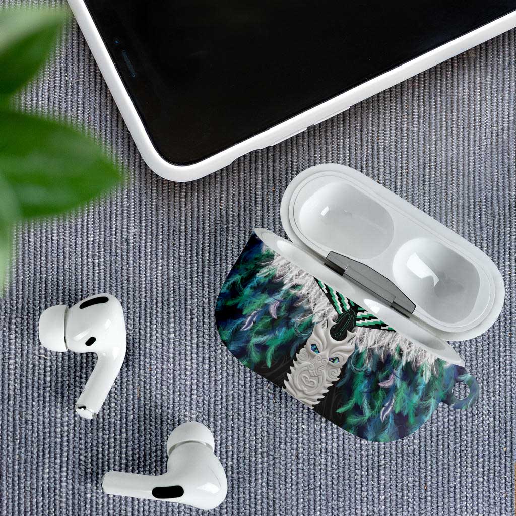 Aotearoa Korowai Motif AirPods Case Maori Tane Poutama - Aussie Hoodie