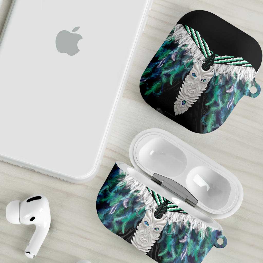 Aotearoa Korowai Motif AirPods Case Maori Tane Poutama - Aussie Hoodie